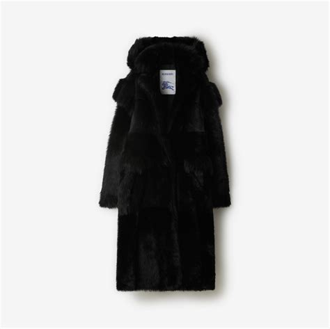 burberry thetford shearling coat